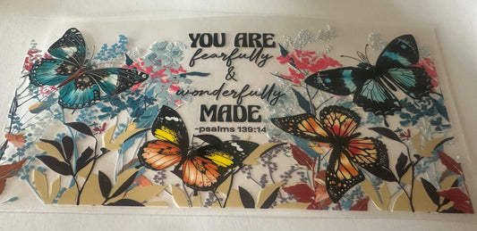 You are fearfully & wonderfully made