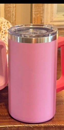 20 oz stainless steel mug (Good for hot & cold)