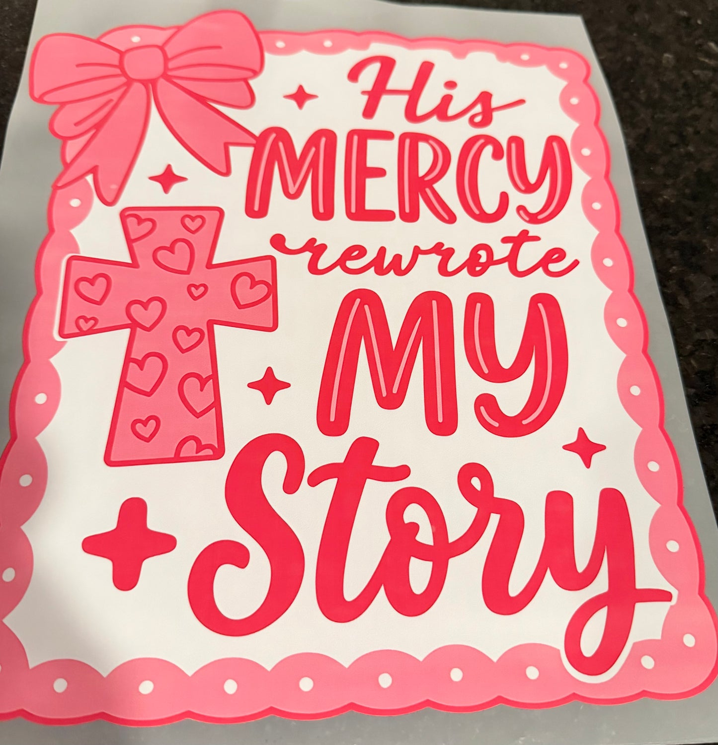 His mercy rewrote my story