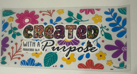 Created with a purpose