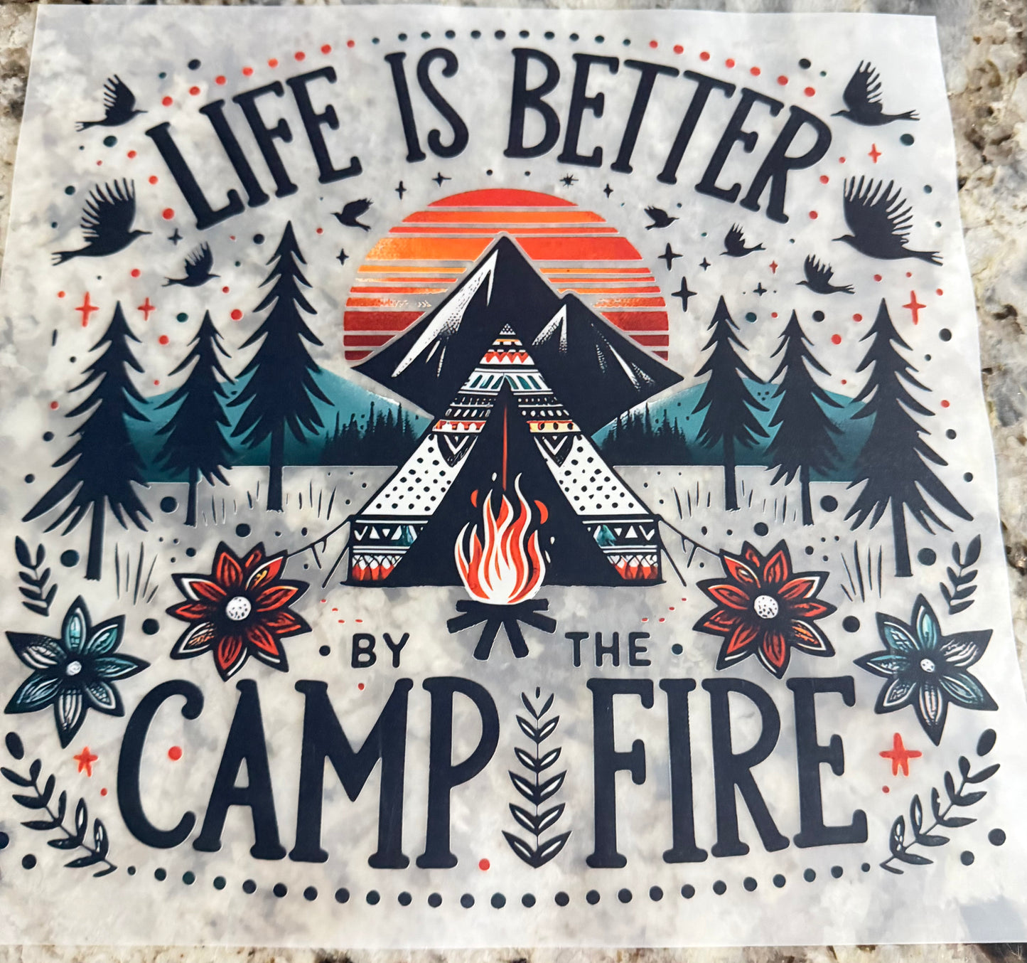 Life is better by the campfire