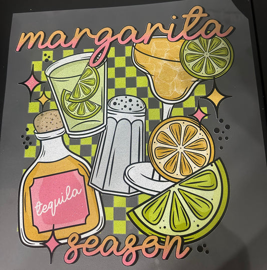 Margarita season shirt transfer