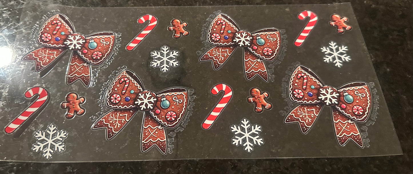 Gingerbread bows