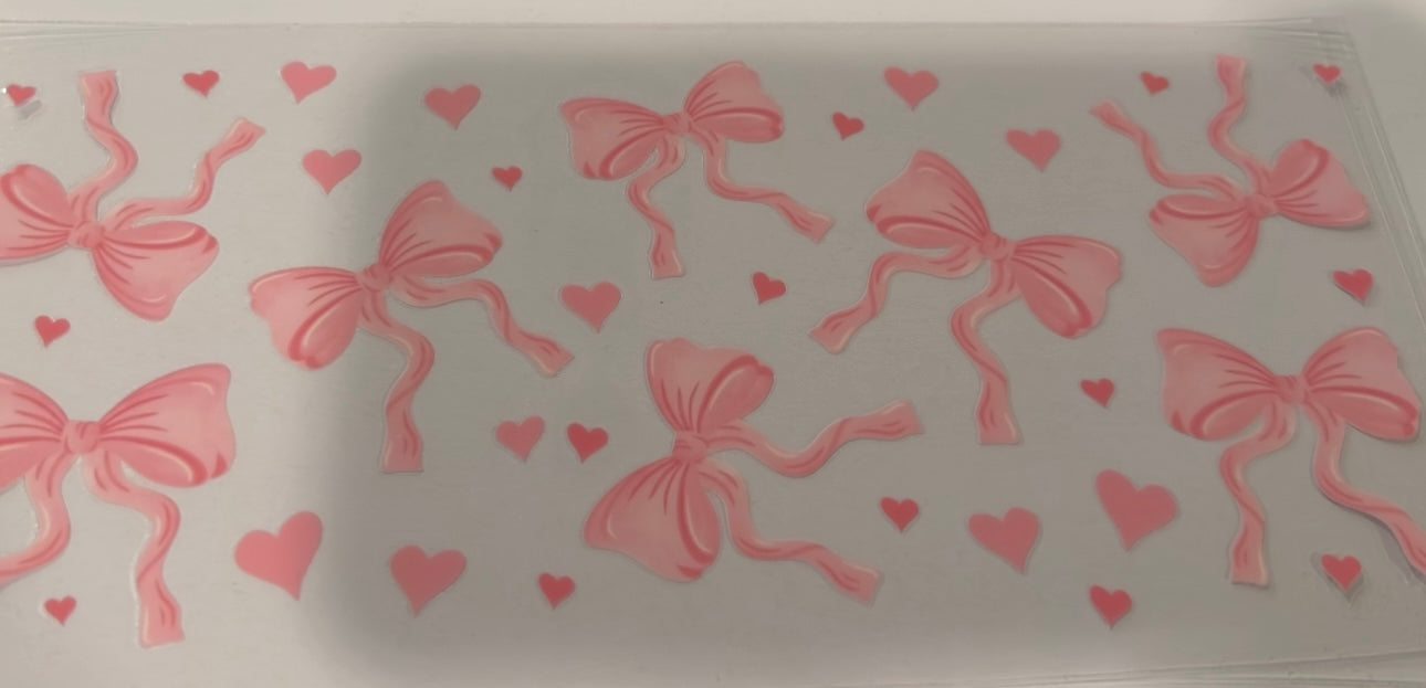 Bows and hearts wrap