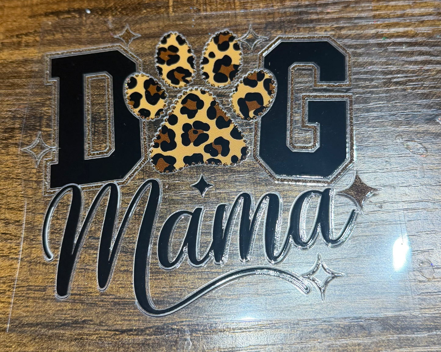 Dog mama decal