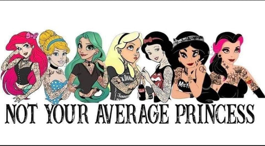 Not your average princess tattoo baddies