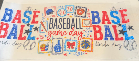 Baseball game day