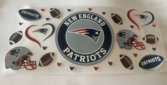 New England Patriots wrap