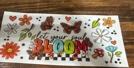 Let your soul bloom wrap