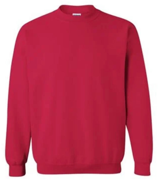Red crewneck