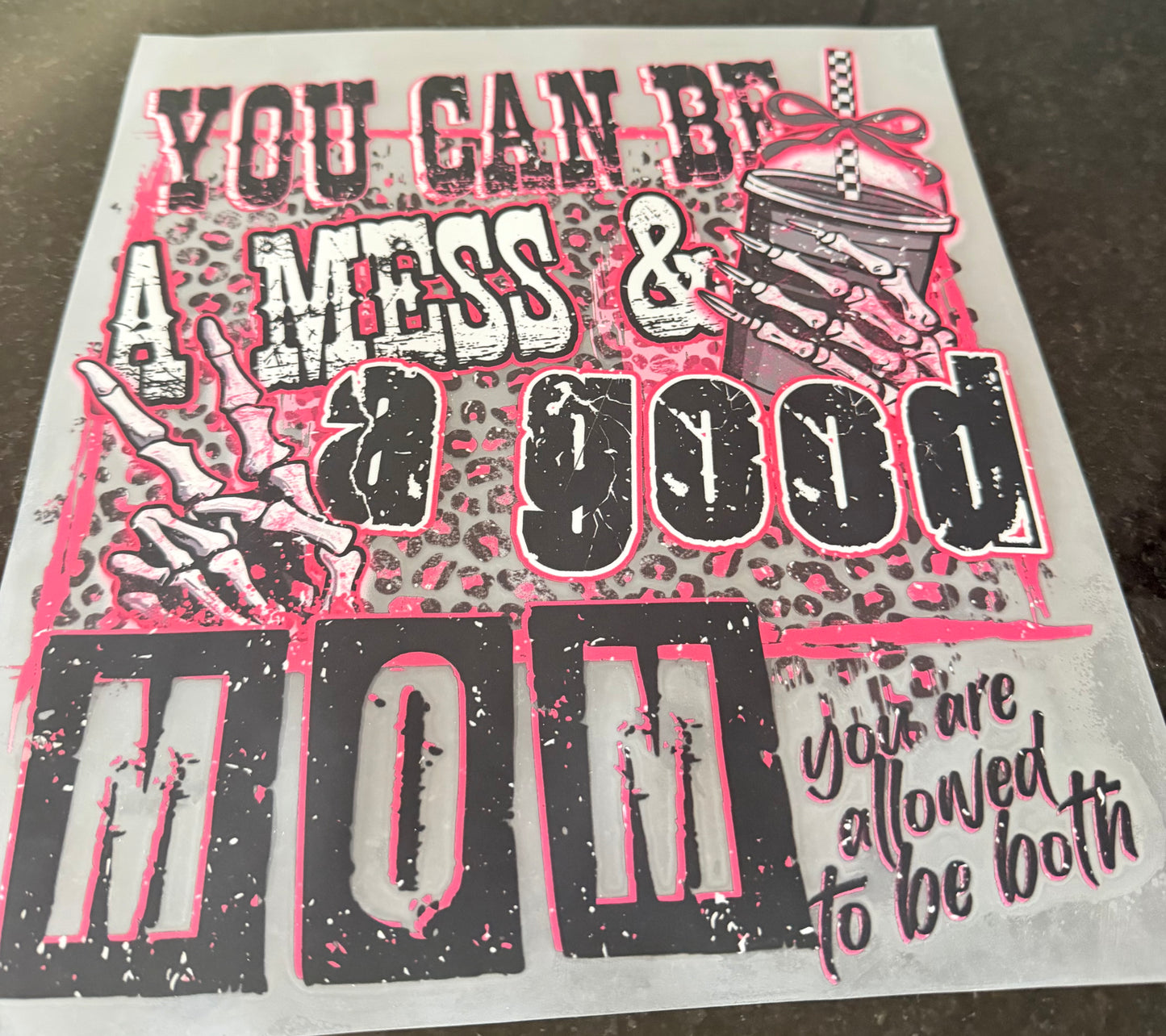 You can be a mess & a good mom