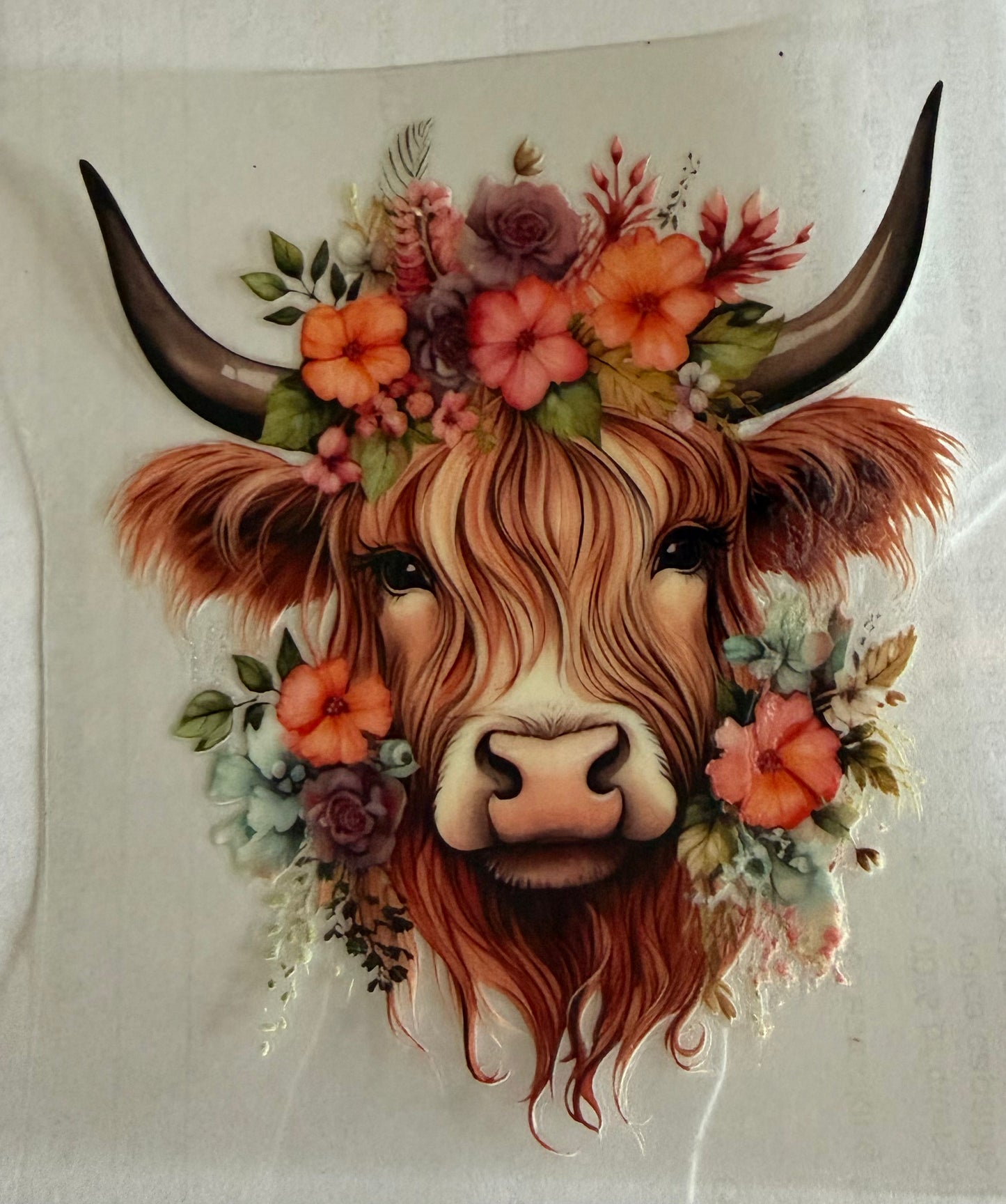Cow decal