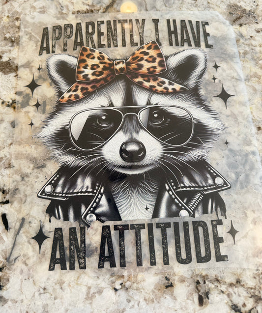 Apparently I have an attitude