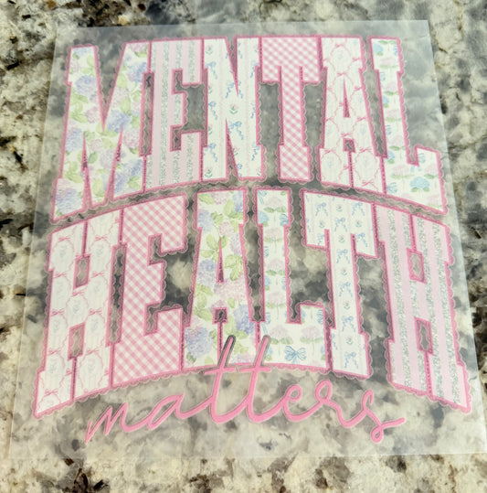 Mental Health matters