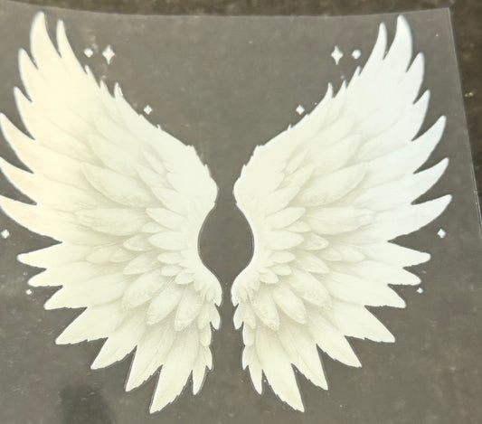 White angel wings