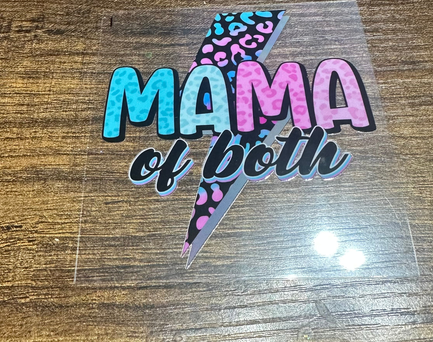 Mama of both decal