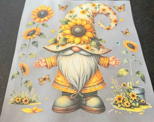 Sunflower gnome