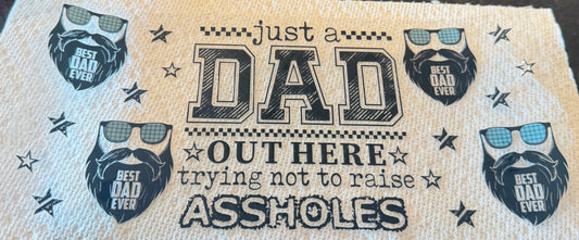 Just a dad trying not to raise assholes