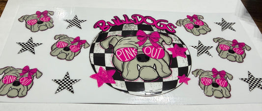 Bulldogs pink out