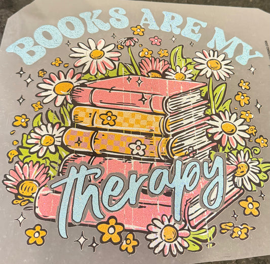 Books are my therapy