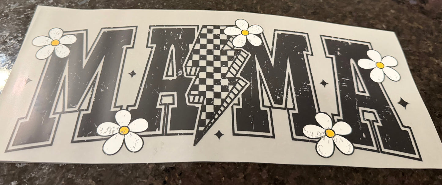 Mama checkered bolt