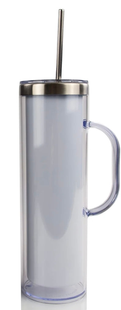 20 oz stainless steel Snowglobe cup