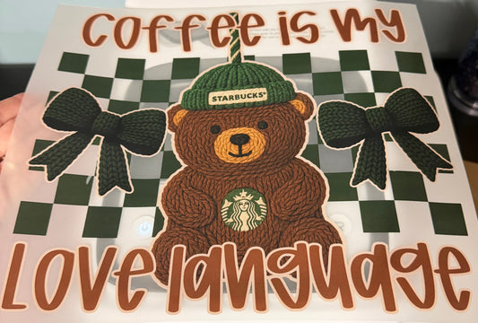 Coffee is my love language