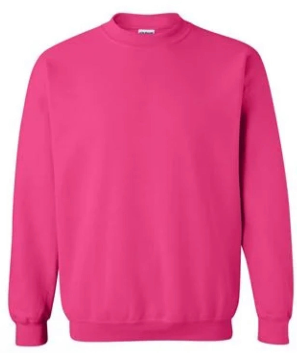 Hot pink crewneck