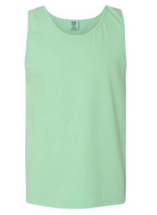 Mint (island reef) comfort colors tank