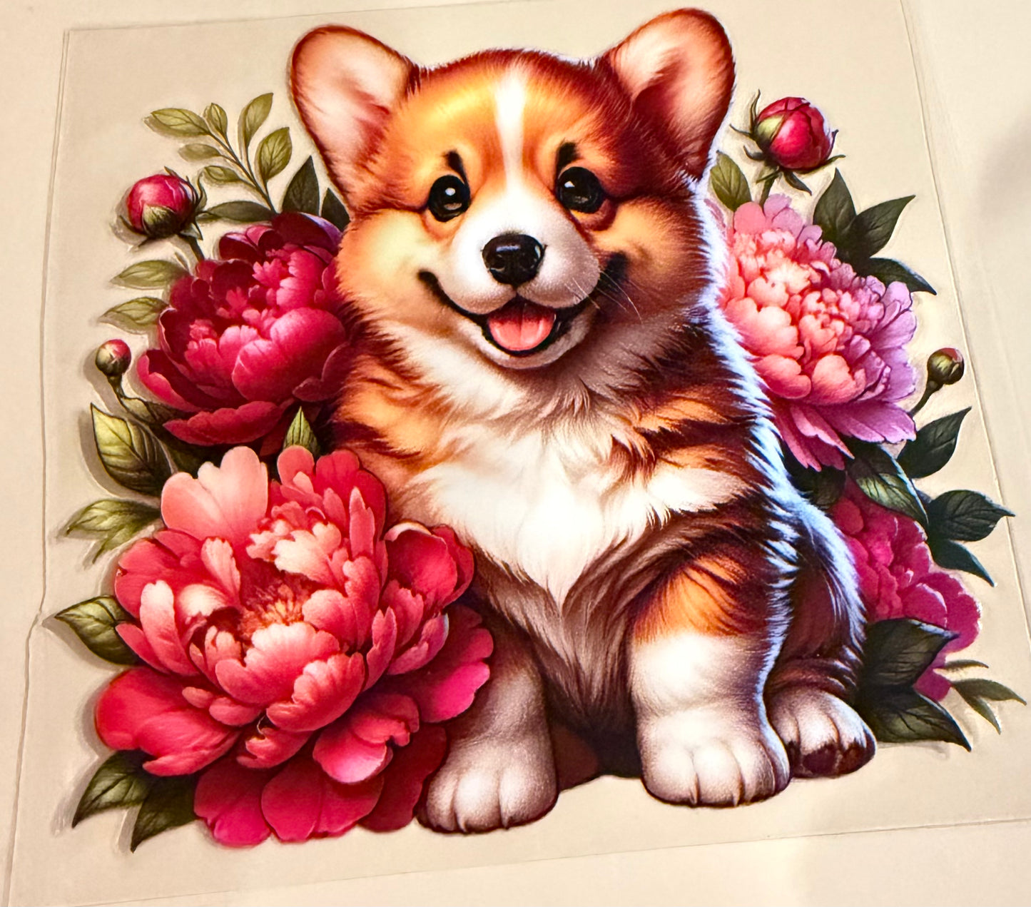 Corgi decal