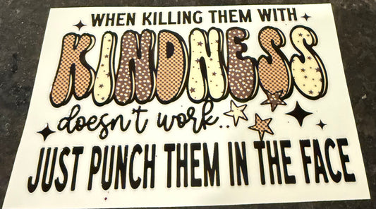 Punch them in the face