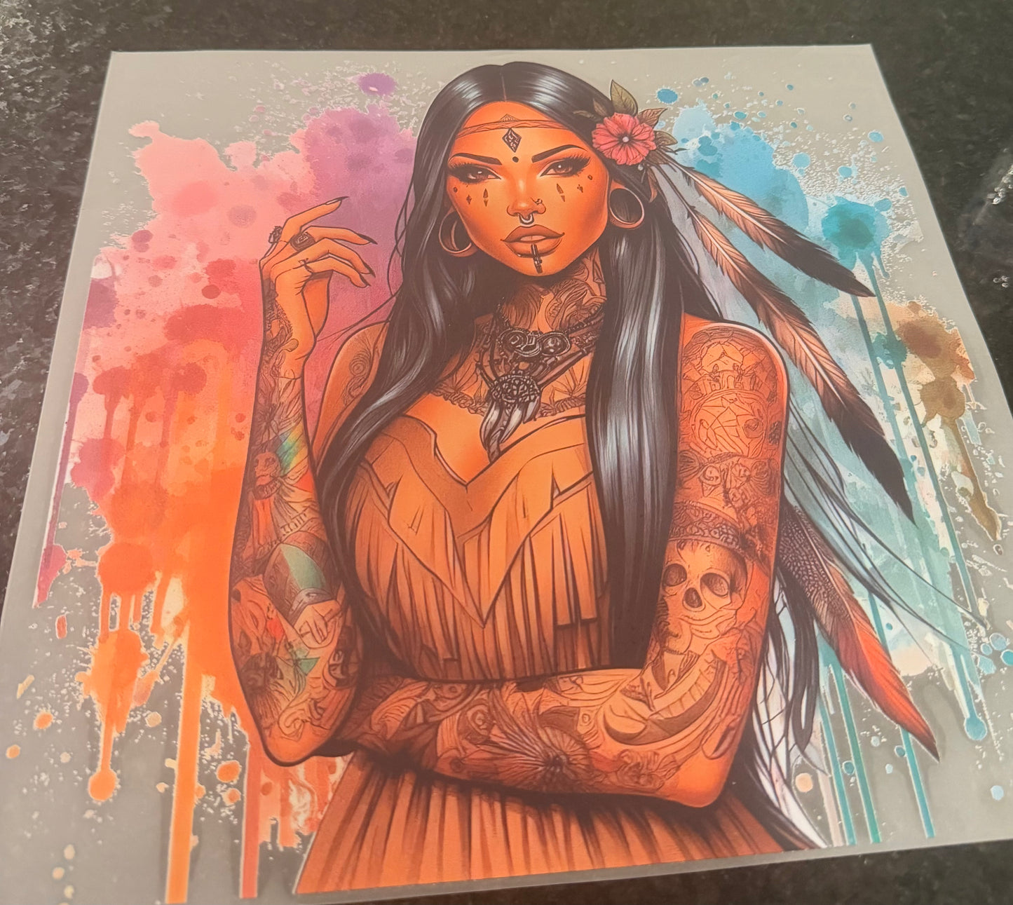 Tattooed Pocahontas