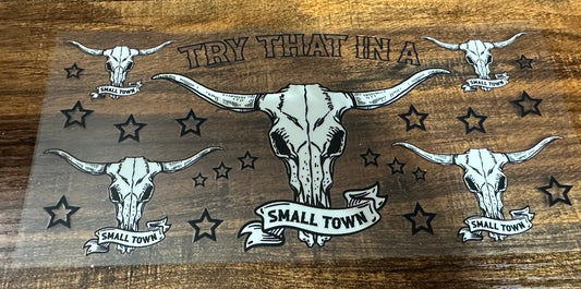 Try that in a small town ￼