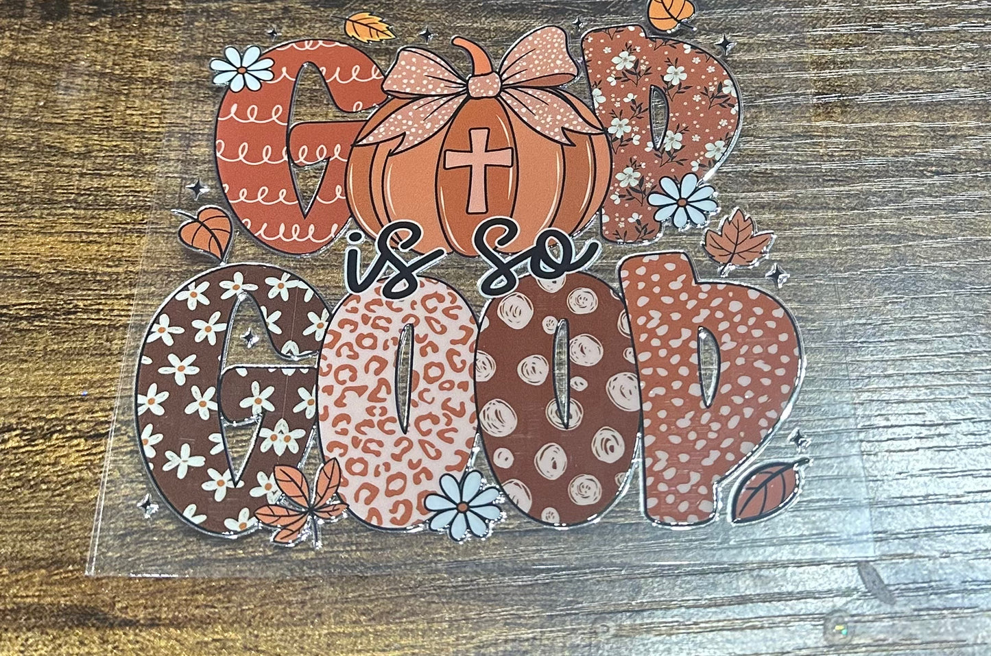 God is good decal