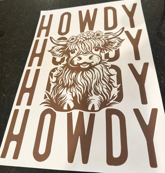 Howdy cow
