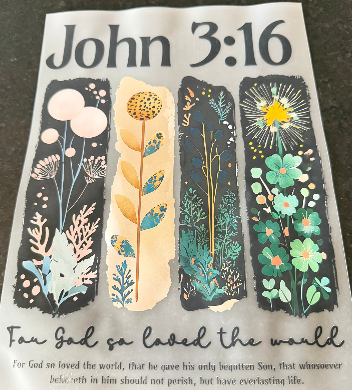 For God so loved the world ￼