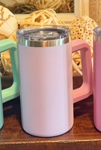 20 oz stainless steel mug (Good for hot & cold)