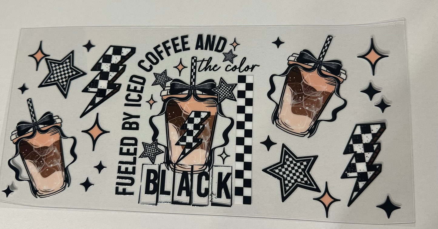 Fueled by iced coffee