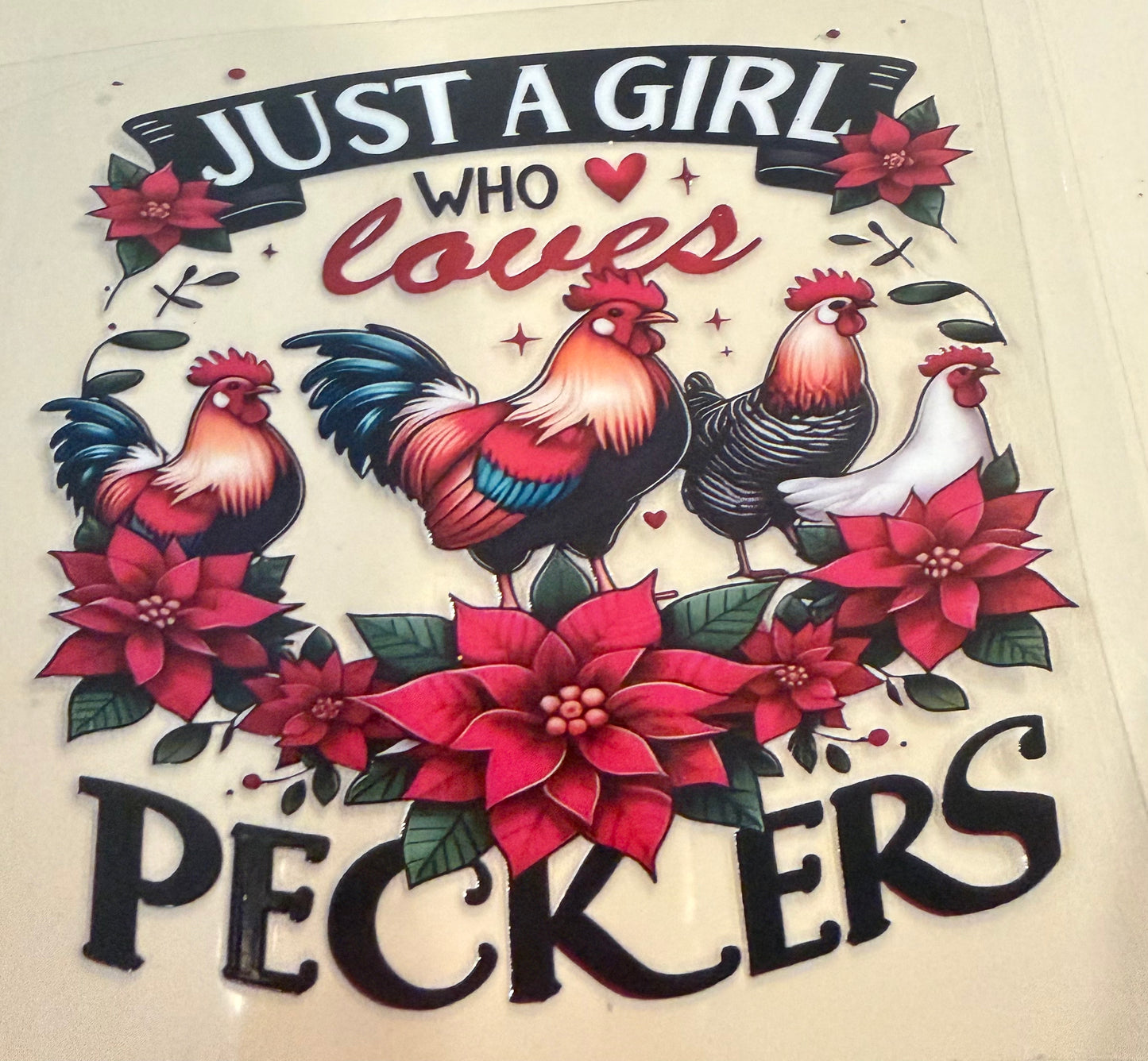Just a girl who loves peckers