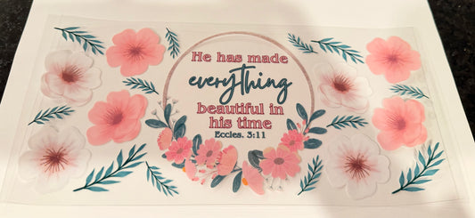 He has made everything beautiful in his time