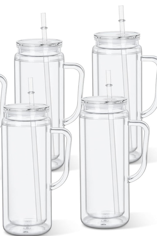 20oz acrylic with handle