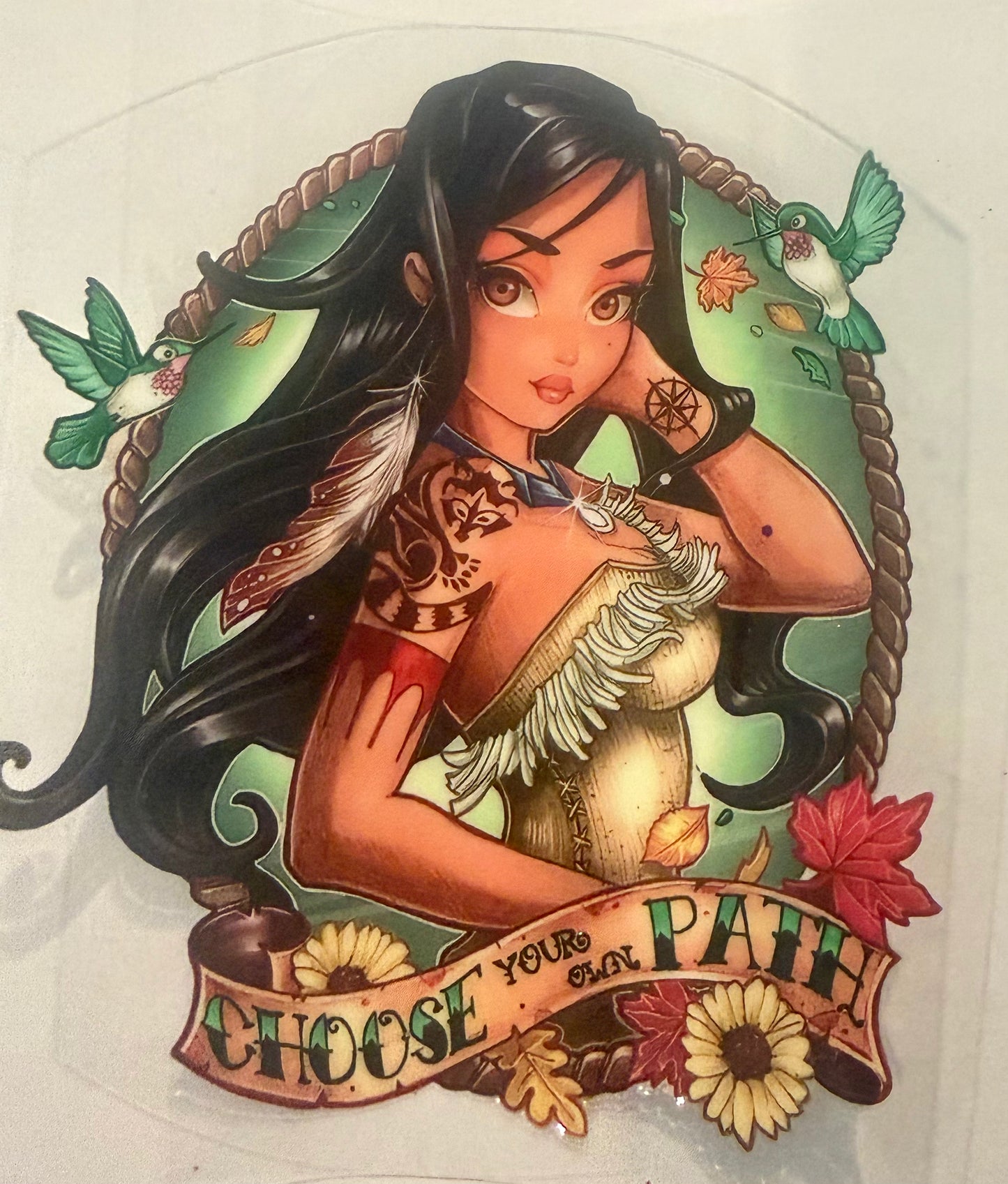 Tattoo Pocahontas ￼