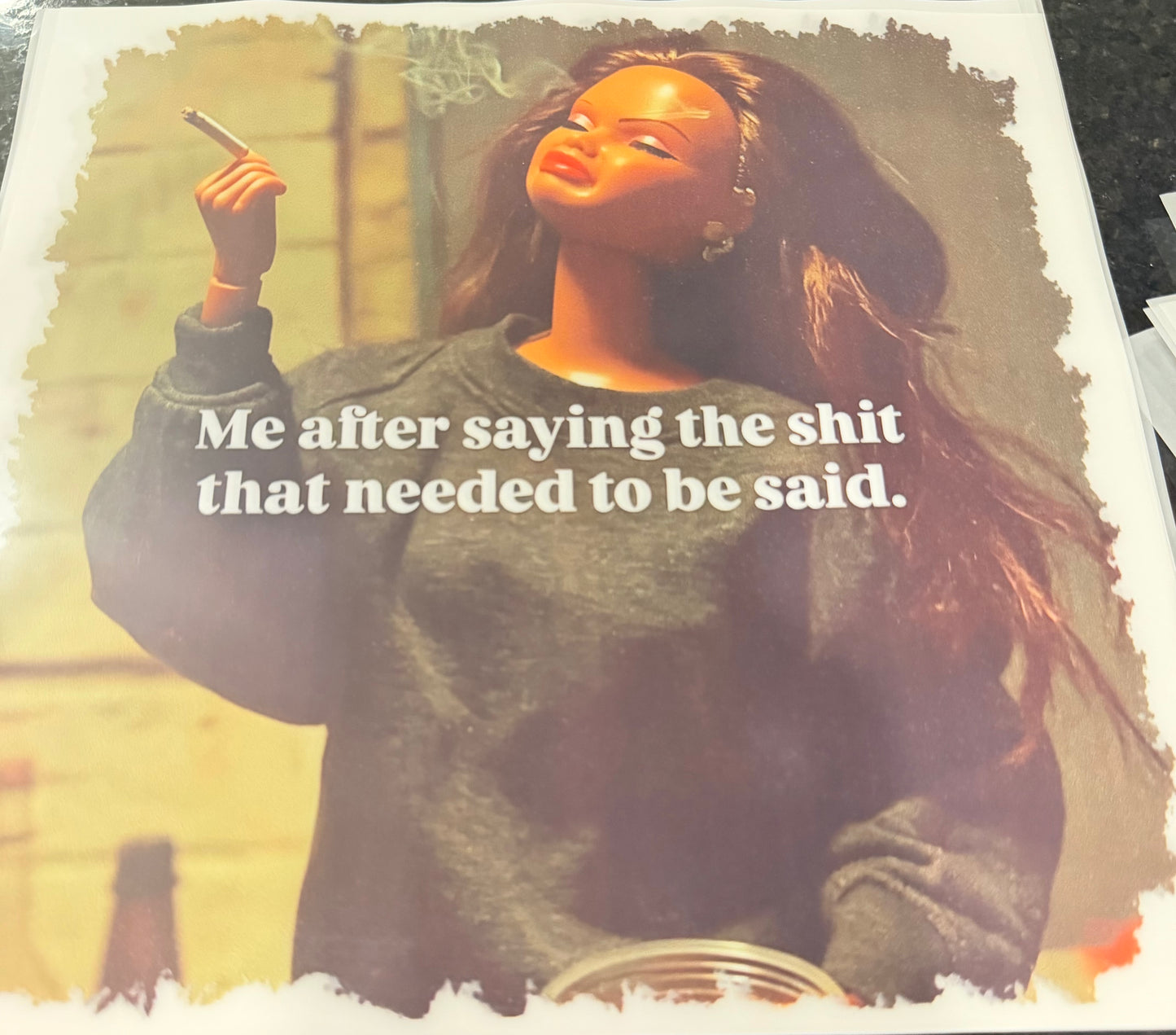 Me after saying the shit that needed to be said