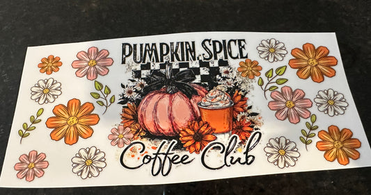 Pumpkin spice coffee club