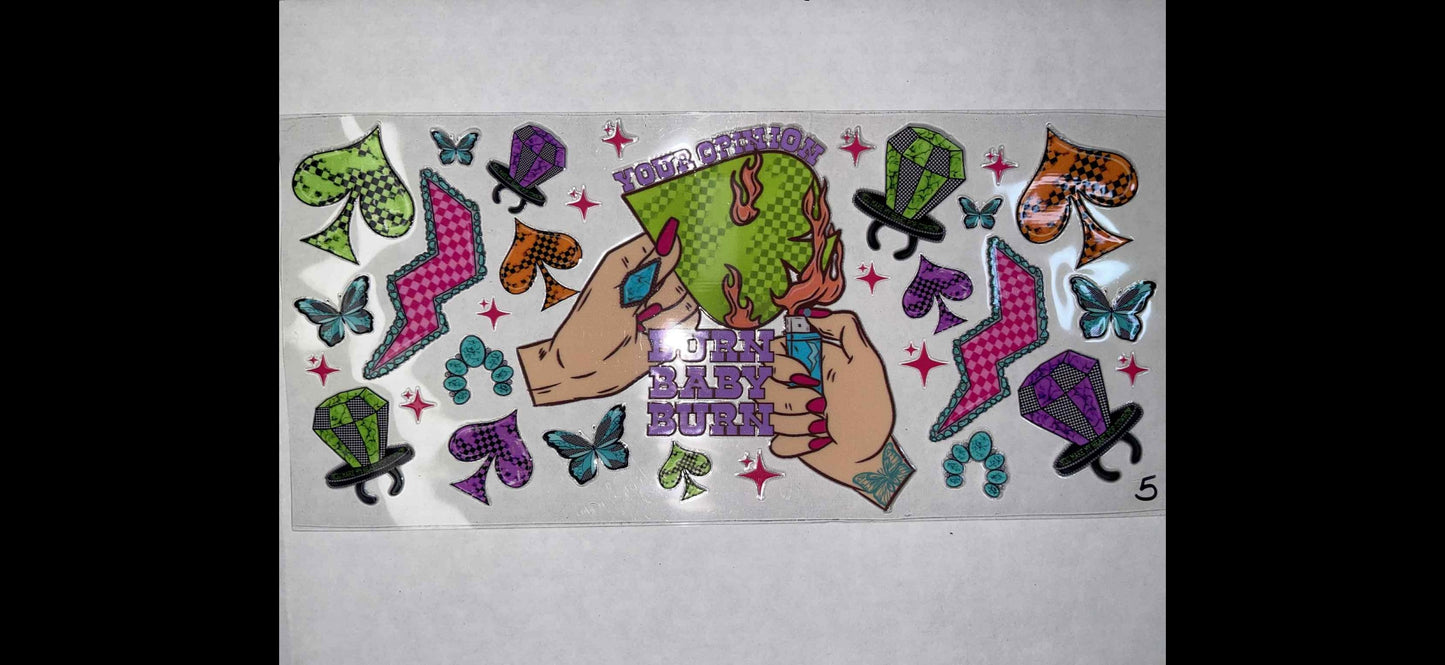 Your opinion burn baby burn (not for 16 oz) cup