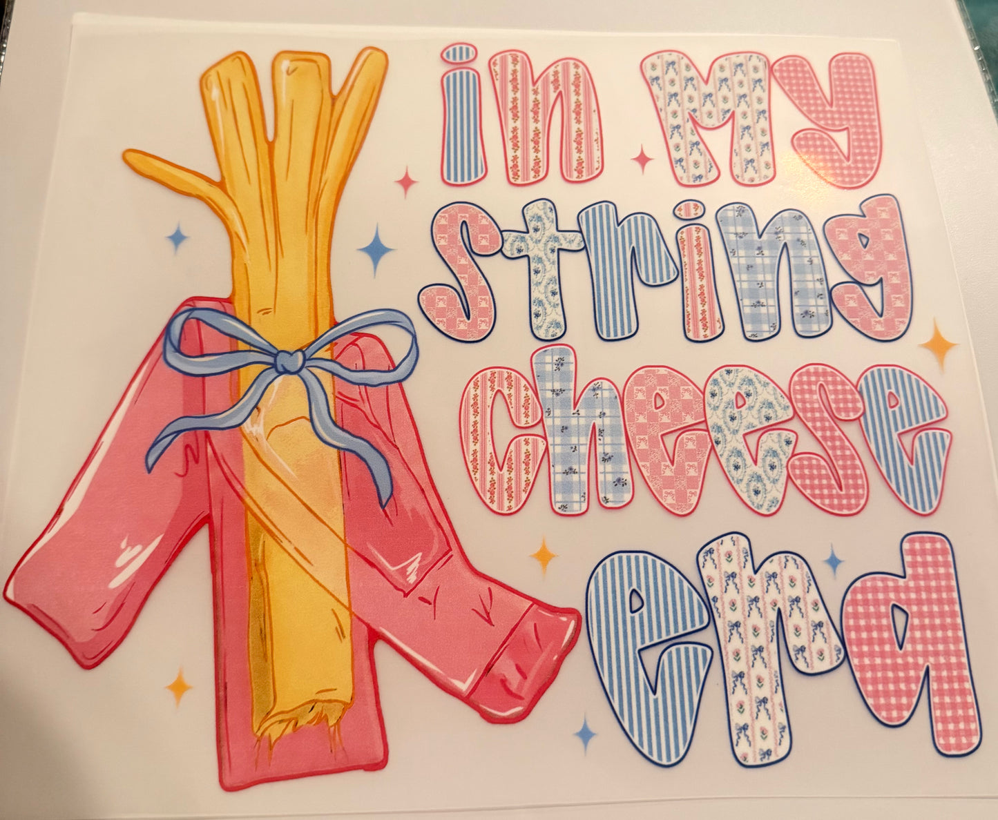 In my string cheese era