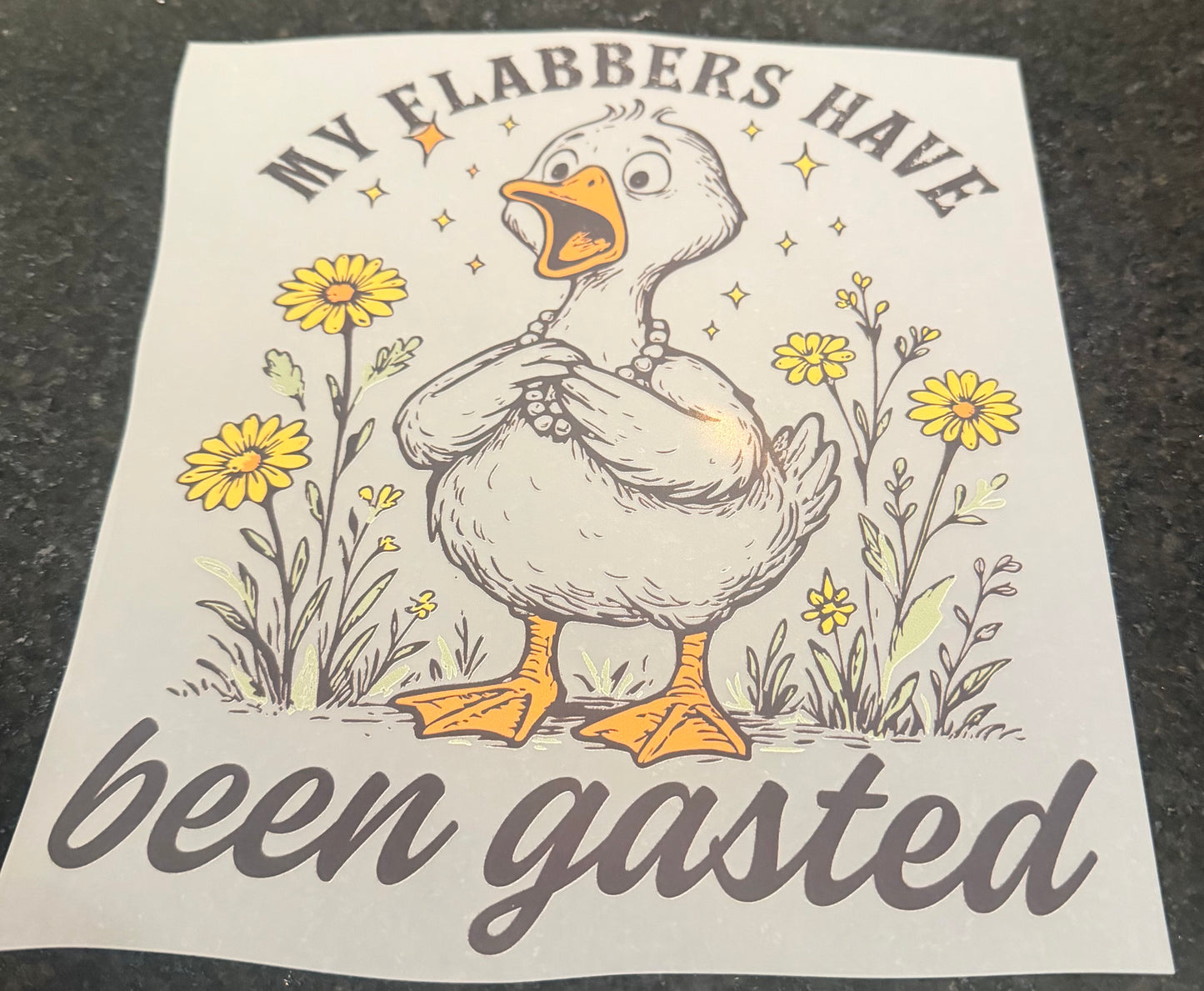 My flabbers have been gasted ￼