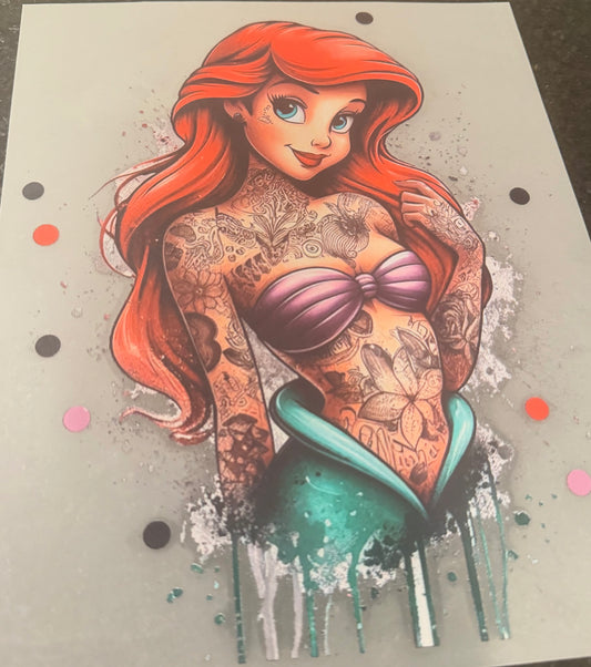 Tattooed Ariel