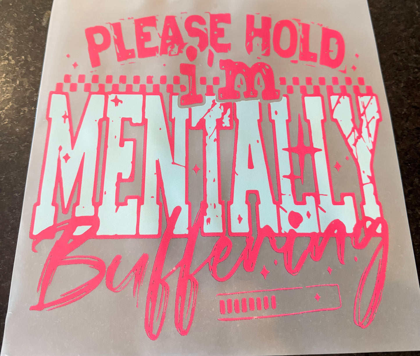 Please hold I’m mentally buffering