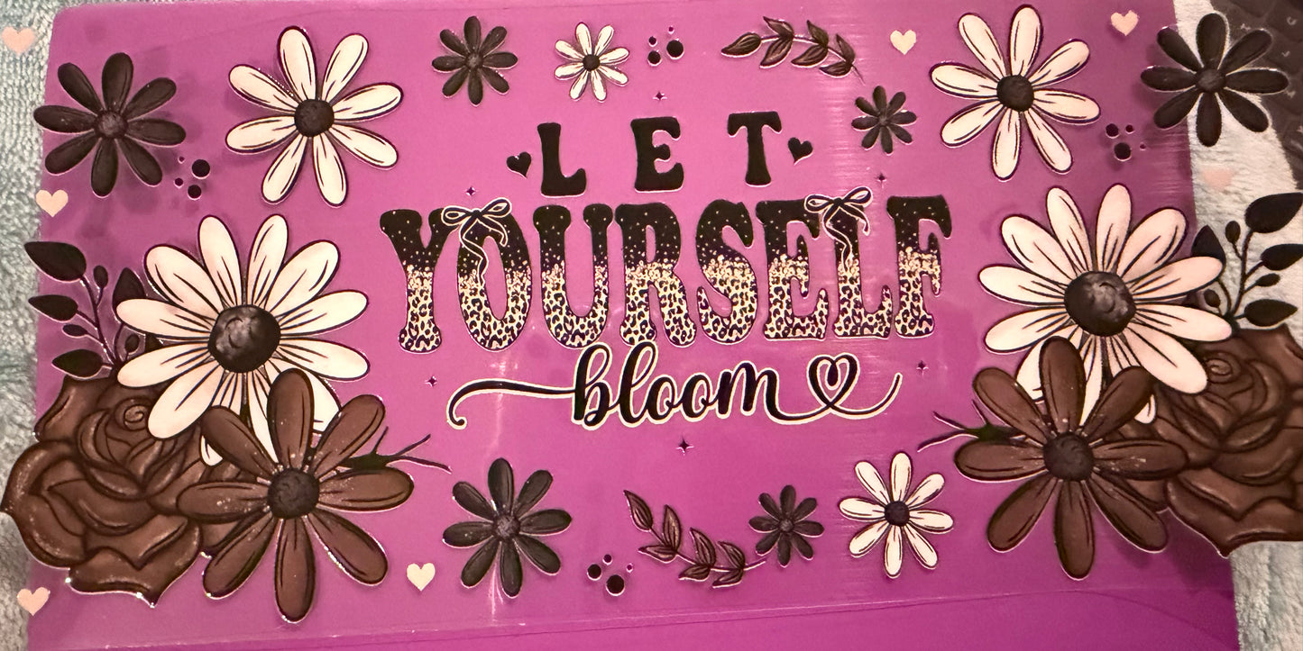 Let yourself bloom ￼
